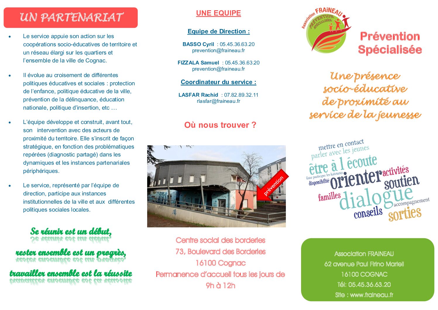 Flyer prévention spécialisée